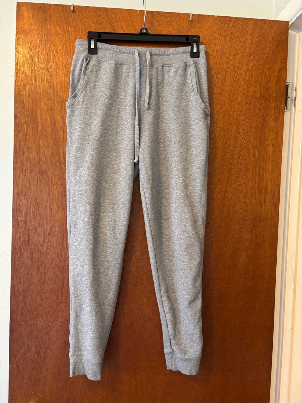 Ambiance Heather Gray Medium Women's Jogger Track Pants